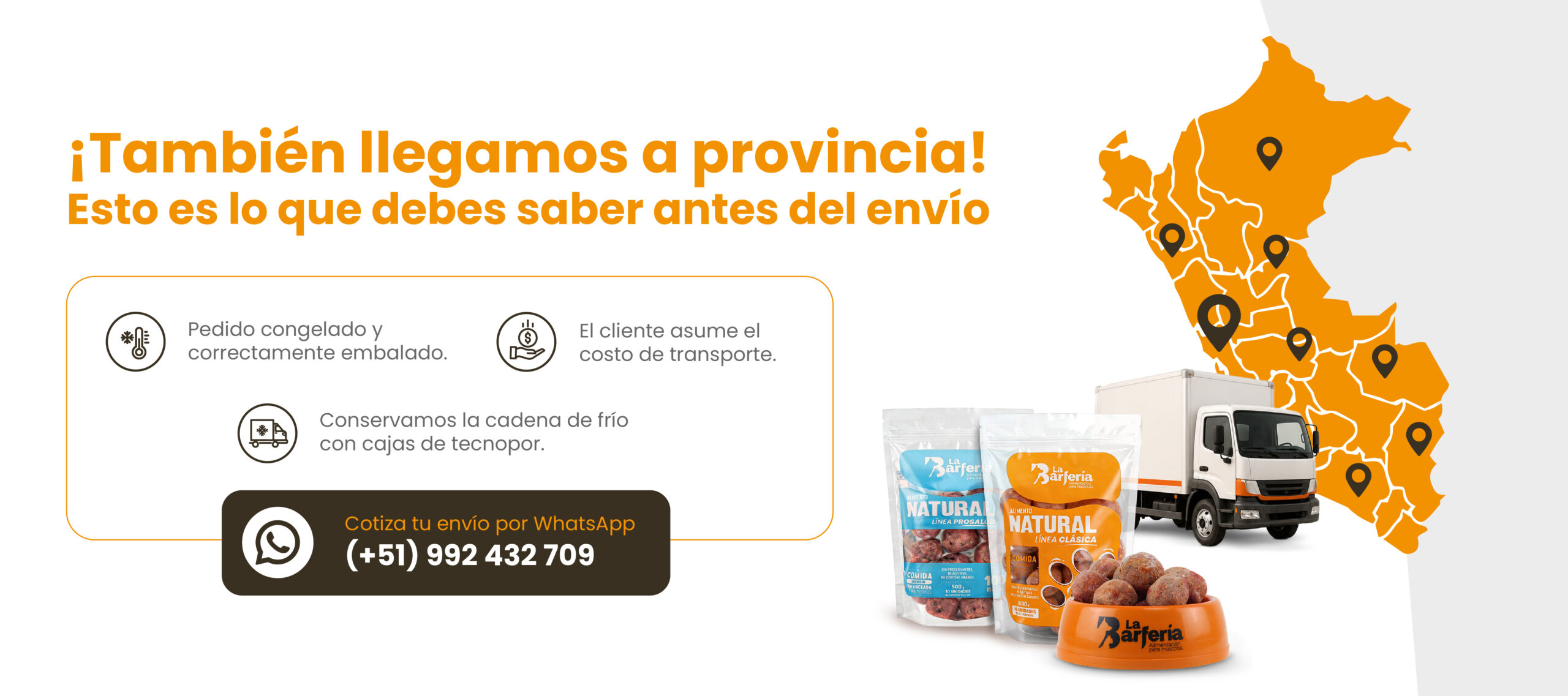 Zonas de reparto