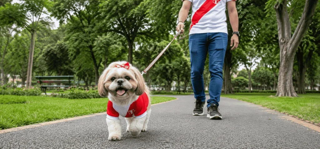 perro comiendo dieta barf en fiestas patrias